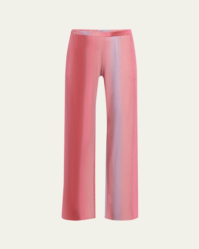 Loie Ombre Interlock Pull-On Pants